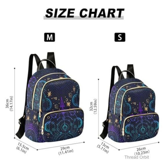 Small Quilted Polyester Backpack with Anti-Theft Pocket for Women Travel